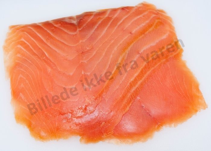 Røget laks – forskåret – ca. 1 kg – 170 kr. pr. kg – Norge – Frost