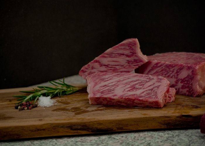 Japansk Wagyu A5 – bestillingsvarer – 1.100 kr. pr. kg – Japan – 1–1,8 kg – Fersk - Billede 2