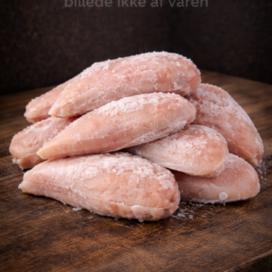 5 kg Kyllingebrystfilet 75 kr. pr. Kg.